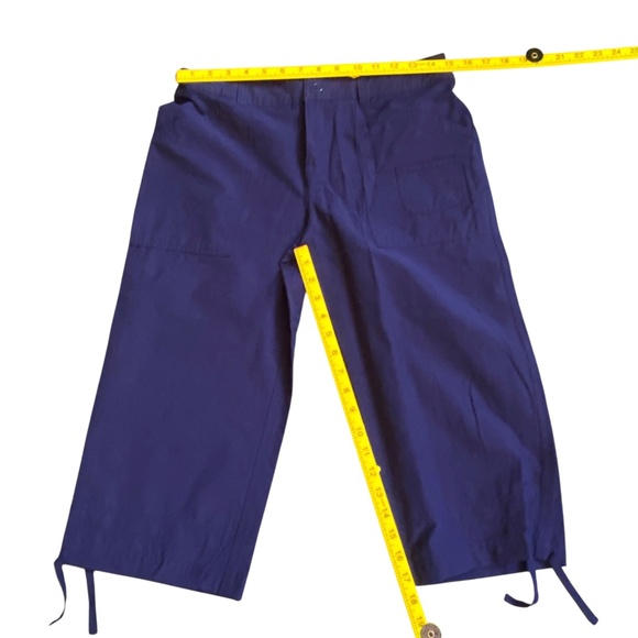 DANSKIN Now Capri Bundle Two Pairs Like New Navy & Soft Silver Sports Size 4/6 - Picture 4 of 11